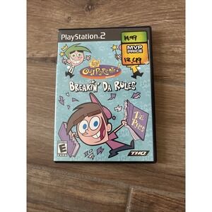 Fairly Odd Parents-Breakin Da Rules - Sony PlayStation 2 No Manual Tested Works